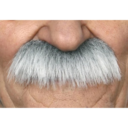Stylish Moustache - White Grey