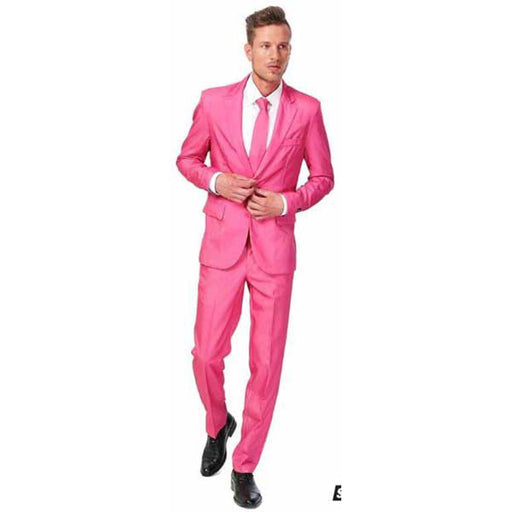 Suitmeister Xx-Large Solid Pink Suit.