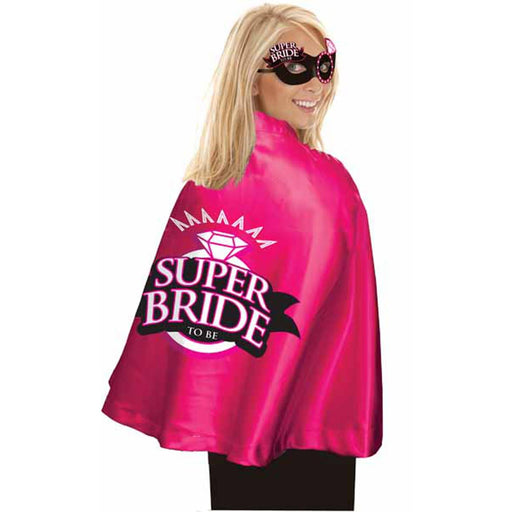 Super Bride Cape And Mask Set