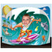 Surfer Dude Photo Prop - Fun Beach Party Accessory (1/Pack)
