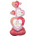 "Surprise Mom With Our Mom Stacked Hearts Balloon Package!"
