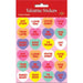 Sweet Candy Heart Stickers - Set Of 4 Large Hearts In A Package.