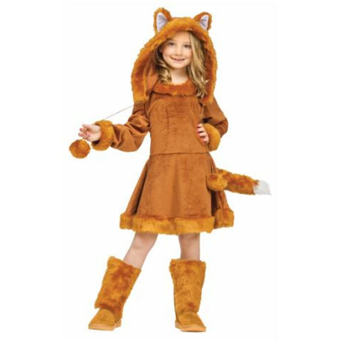"Sweet Fox Costume For Kids Ages 8-10"