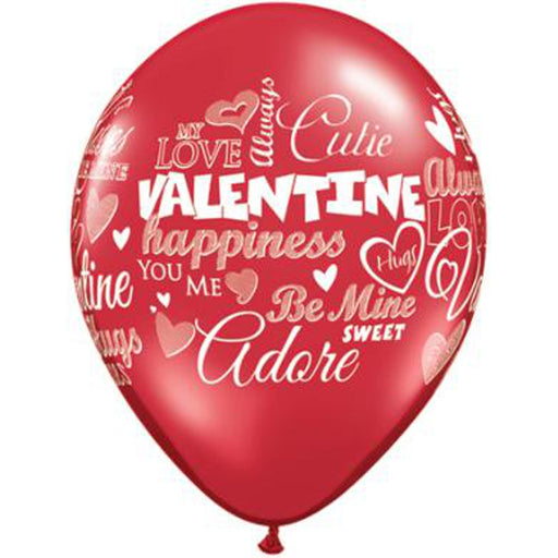 "Sweet Val Messages Balloon Set - 50 Pack"