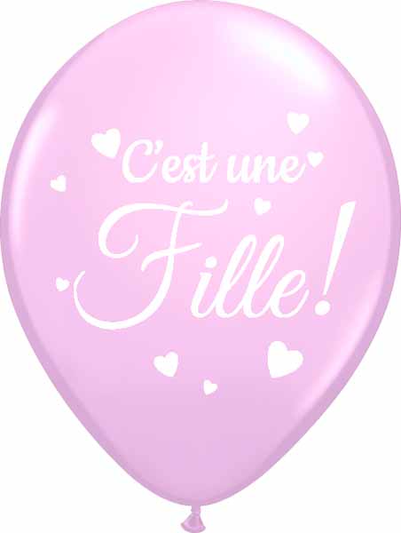 CEST UNE FILLE 2SIDE 12" 50/BG PINK