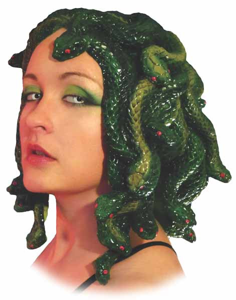 Medusa Latex Snake Wig