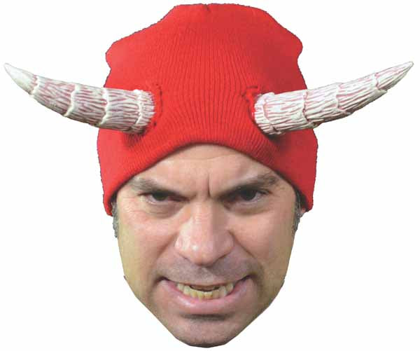 Red Devil Costume Cap