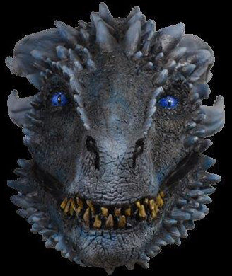 Game of Thrones White Walker Dragon Mask