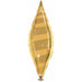 "Taper Swirl Gold 38" Decorative Sculpture"