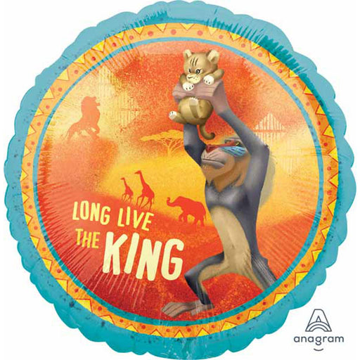 The Lion King 18" Round Helium Balloon With S60 Package