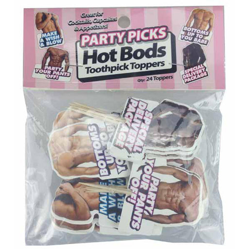 Hot Bod Party Picks - Bachelorette Toothpick Toppers