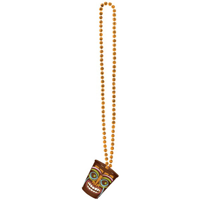 Totally Tiki Shot Glass Bead Chains (6 Pack)