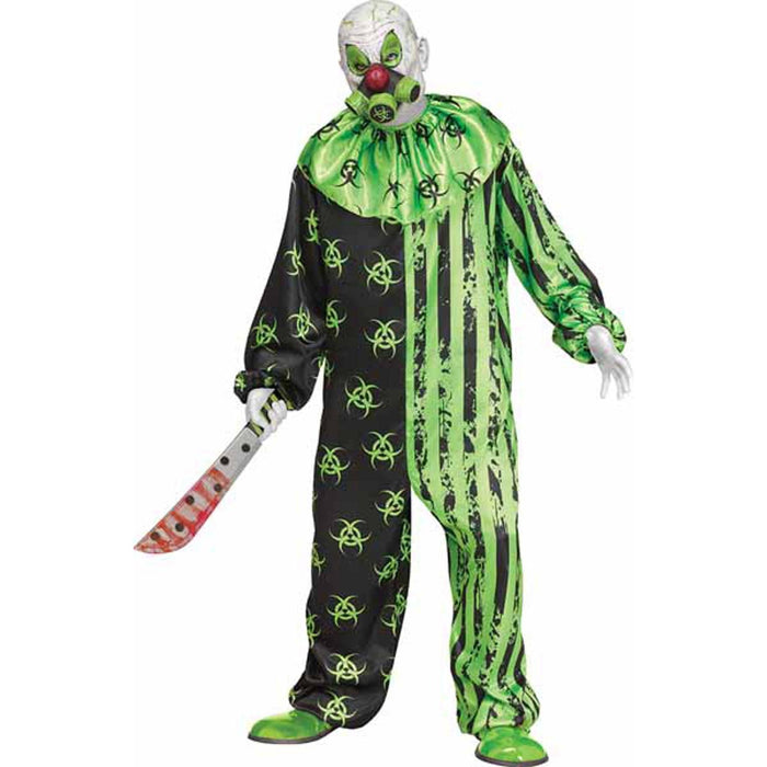 Toxic Clown Adult Costume - One Size (1/Pk)