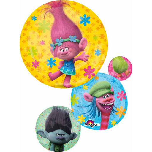 Trolls Poppy And Branch 28" Balloon Package.