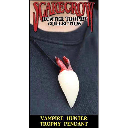 "Trophy Fang Scarecrow Pendant"