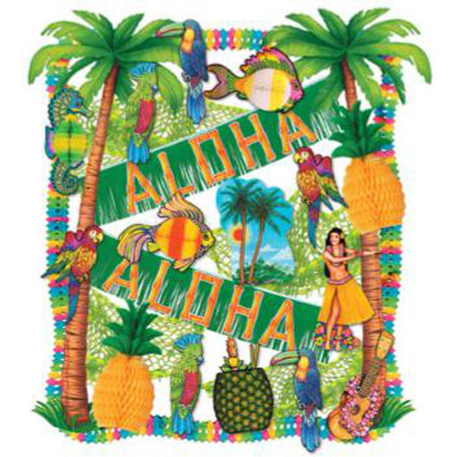 Tropical Luau Decorating Kit