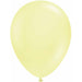 Tuftex 17" Lemonade Yellow Balloons (50/Bag)