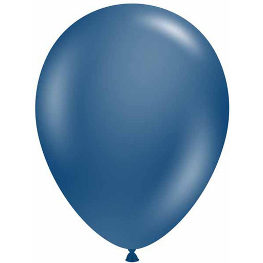 Tuftex 17" Navy Blue Latex Balloons (50-Count Pack)