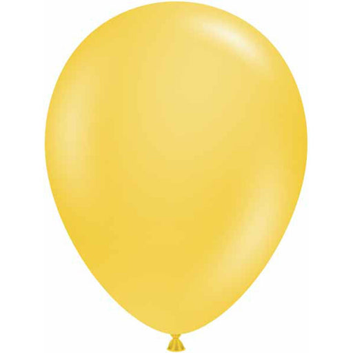 Tuftex 17" Goldenrod Balloons - 50/Bag