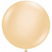 Tuftex 24" Blush Latex Balloons - 25/Bag