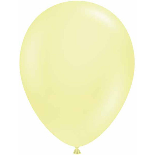 Tuftex 5" Lemonade Yellow Balloons, 50/Bag
