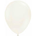 Tuftex Metallic Lace Latex White Balloons (100/Pk)