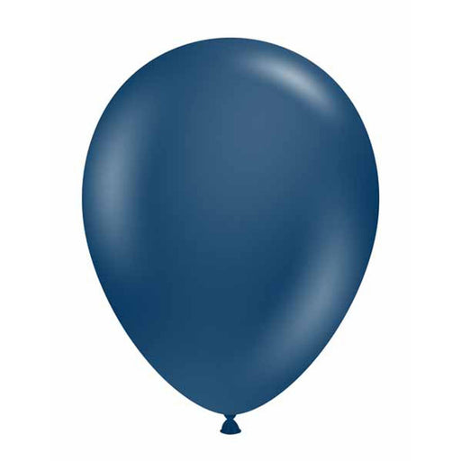 Tuftex Naval Blue Latex Balloons (100/Pk)