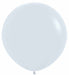Sempertex White 36-Inch Latex Balloons, 2 Pack