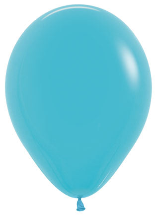 Sempertex Caribbean Blue 11" Latex Balloons, 50 Pack