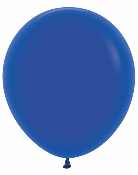 Sempertex Royal Blue 18-Inch Latex Balloons, 25 Count