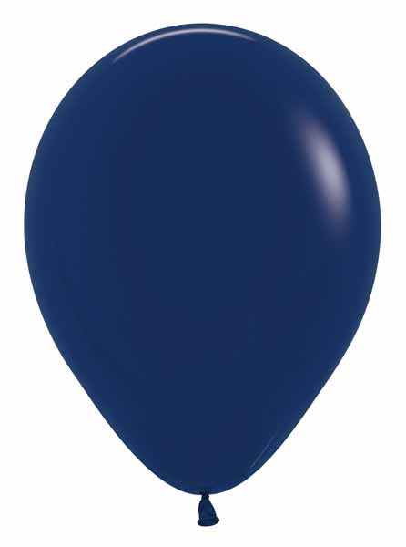 Sempertex Navy Blue 11" Latex Balloons, 50 Count