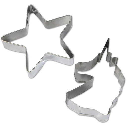 Unicorn Cookie Cutters - Set Of 2