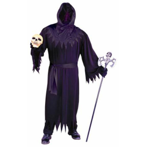 Adult Death Halloween Unknown Phantom Costume - Plus Size (1/Pk)