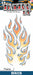 Flames Biker FX Temporary Tattoo