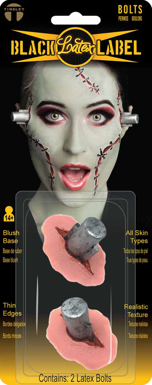 Tinsley Transfers Black Label Bolts Latex Prosthetics
