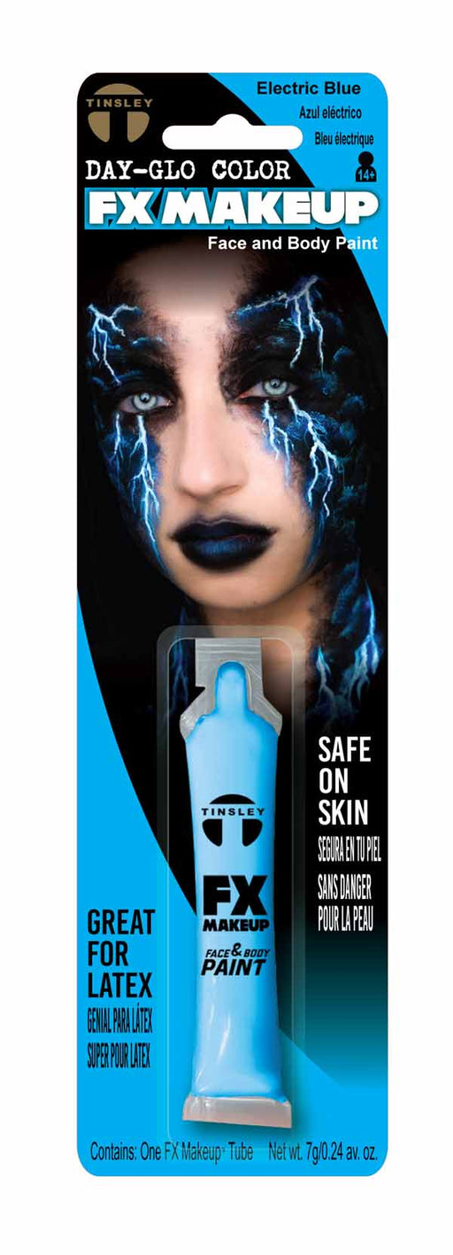 Tinsley Transfers Dayglo Electric Blue Face & Body Paint