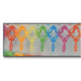 "Vibrant Multi-Colored Tissue Paper Garland - 1/Pkg"