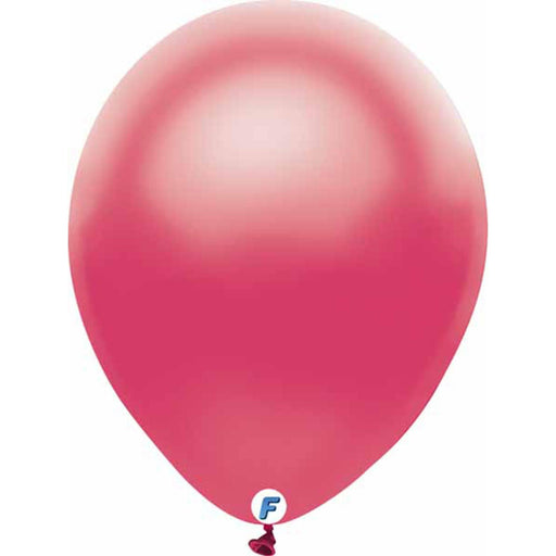 "Vibrant Pearl Fuchsia Balloons - 12" 12/Bag By Funsational"