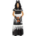 "Victorian Deadly Dolly Costume For Girls 12-14"