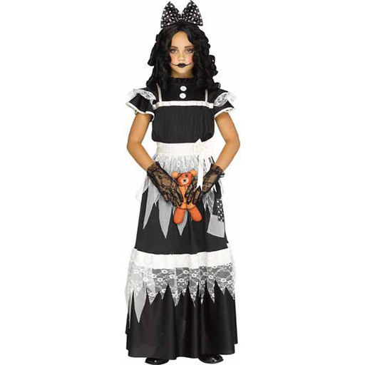 Victorian Deadly Dolly Costume for Women (Size 8-10) (1/Pk)