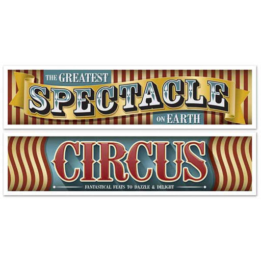 Vintage Circus Banners - Retro Charm For Your Space