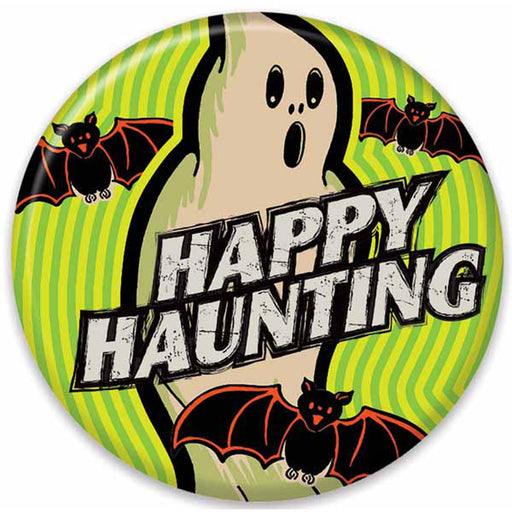 Spooky Vintage Halloween Ghost Button - 2 Inches