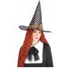Vintage Witch Hat With White Dots.