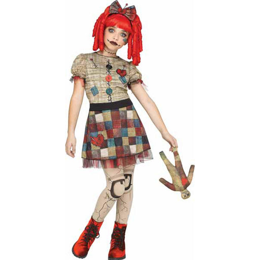 Voodoo Dolly Child Costume - Size Medium 8-10