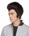 Black Pompadour Elvis-Style Costume Wig