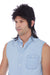 Black Mullet Costume Wig