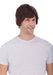 Short Unisex Wig in Medium Brown #6
