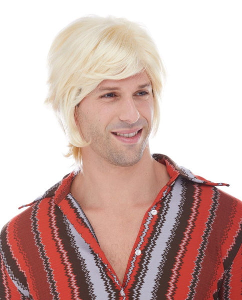Blonde 70s Shag Costume Wig