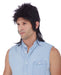 Black Mullet Costume Wig