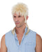 Blonde Mullet Costume Wig